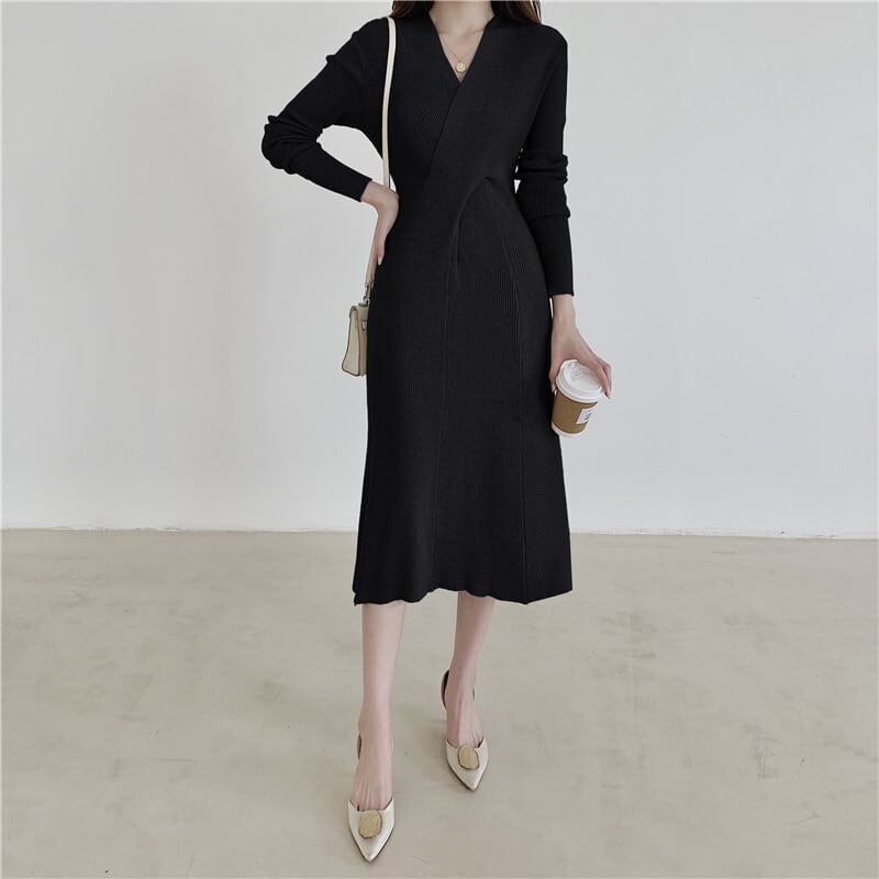 【dress】ニットワンピース M25539