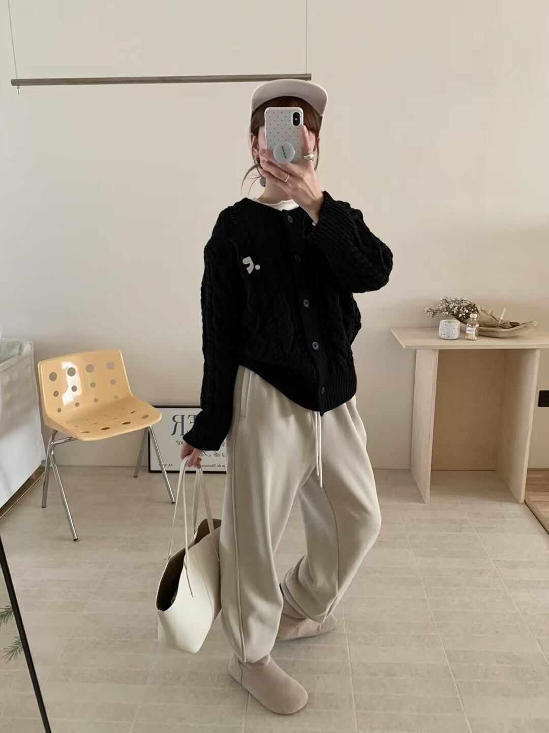 【outer】ニットカーデ M28823