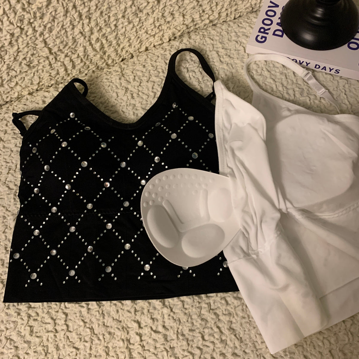 【tops】ビジューキャミソール M24688