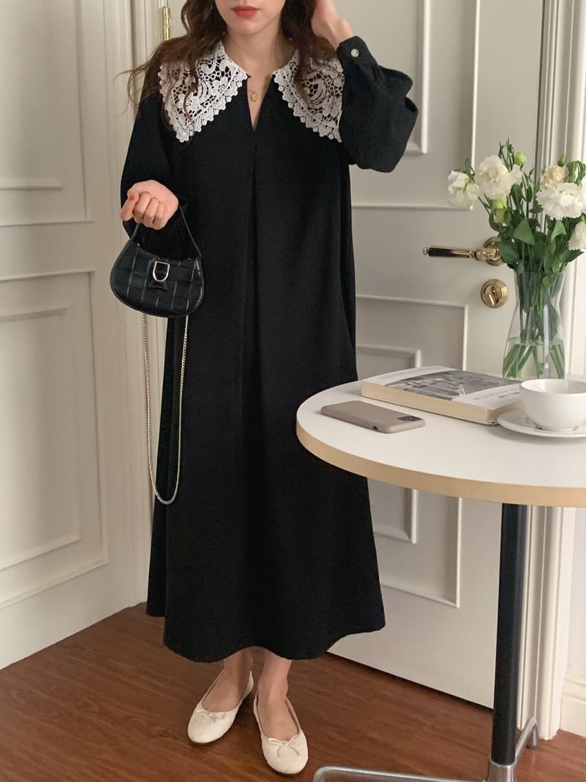 【dress】ドッキングワンピース M25707