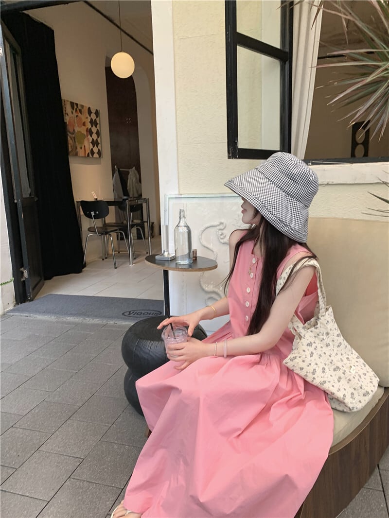 【dress】ノースリーブワンピース M24892