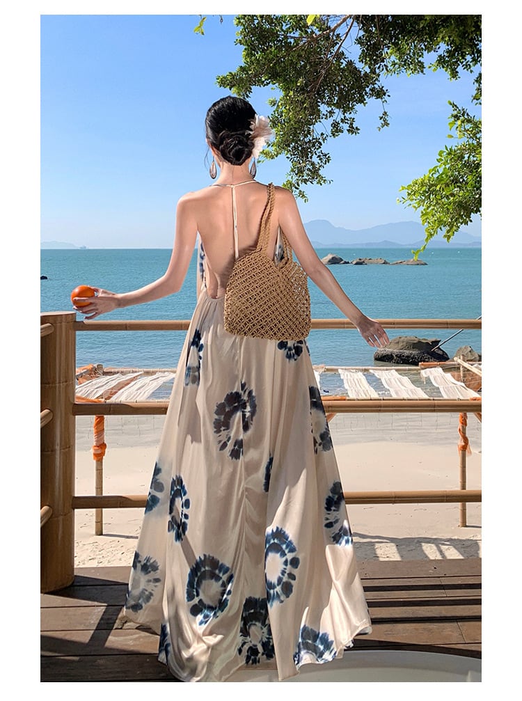 【dress】プリントワンピース M25276