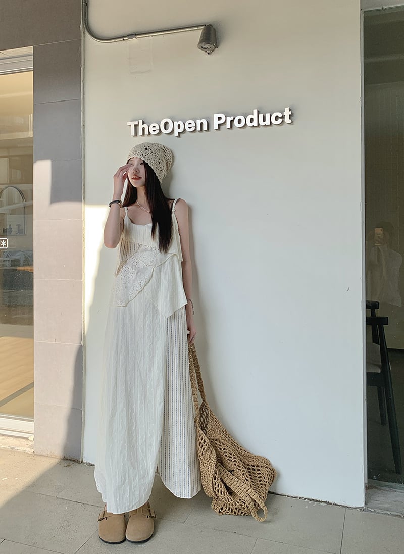 【dress】切り替えキャミワンピース M25319