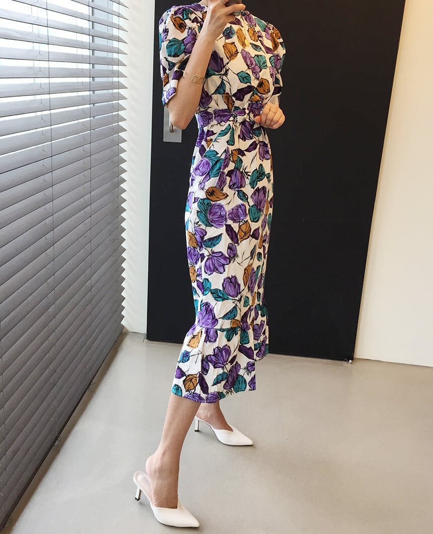【dress】マーメイドワンピース M24750