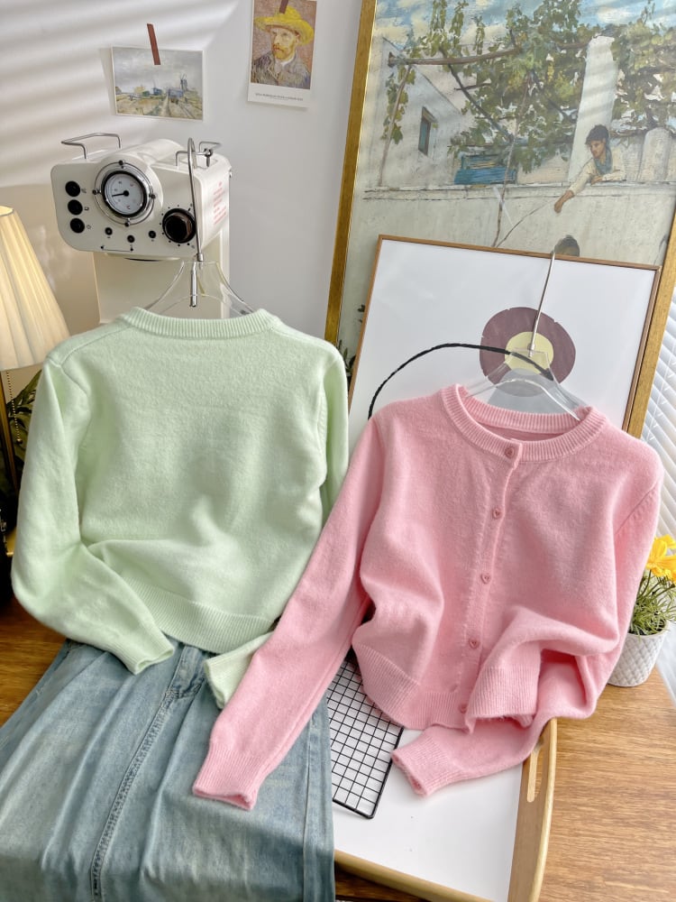 【outer】ニットカーデ M25407