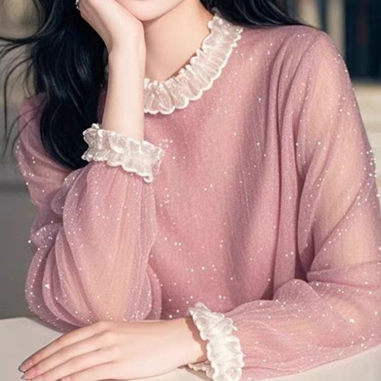 【tops】ドッキングブラウス M29672