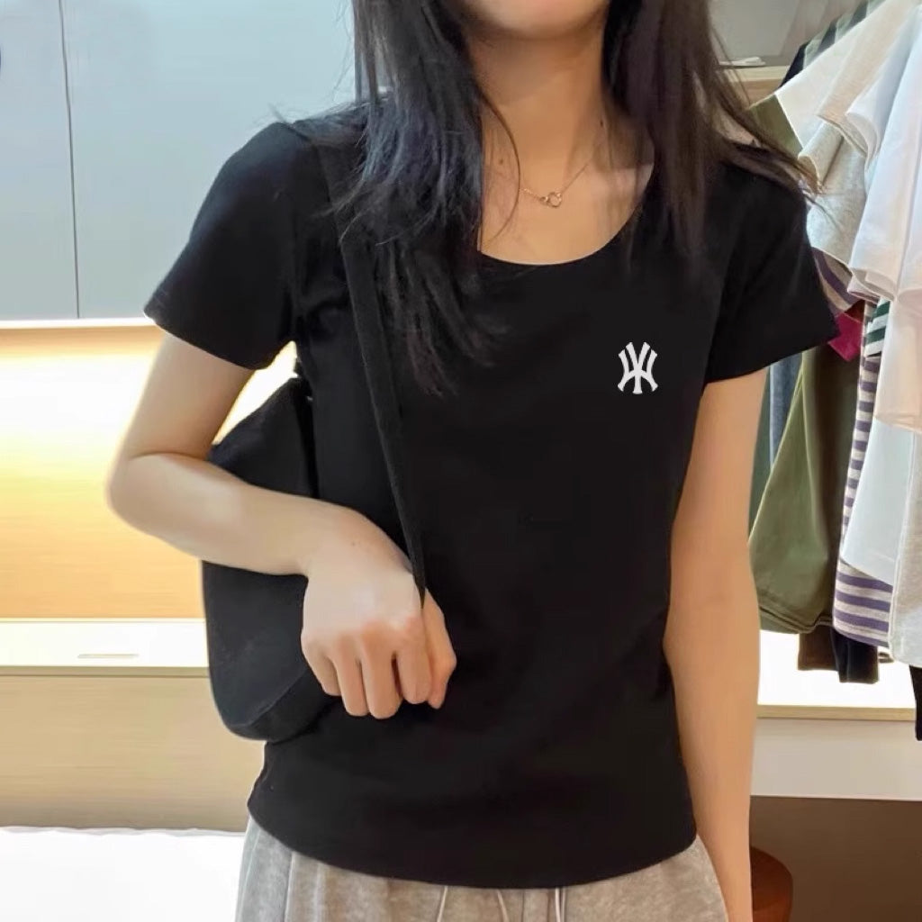 【tops】2色半袖TシャツF7615