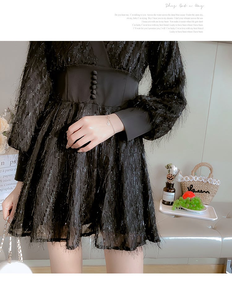 【dress】デートワンピース M25354
