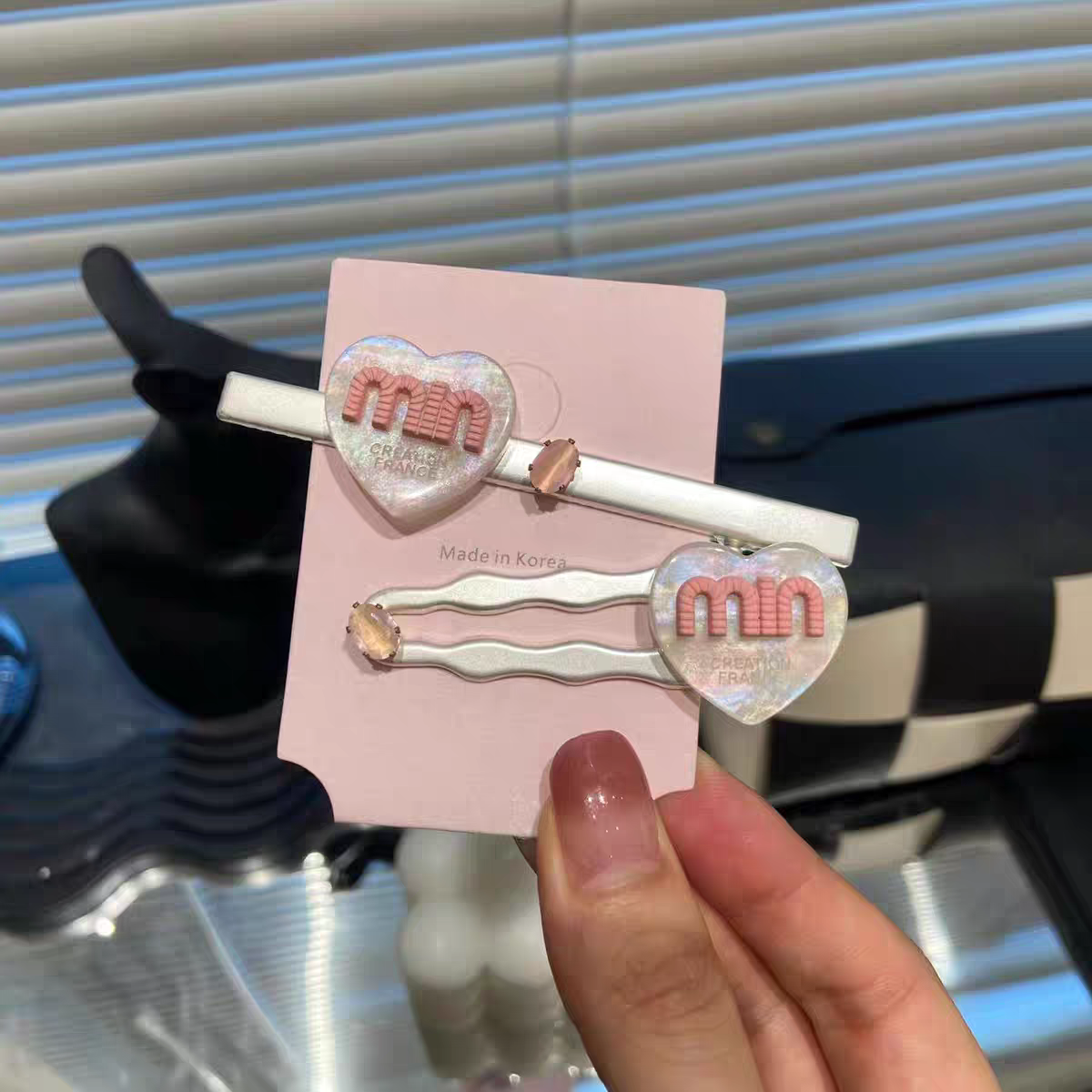 【小物】2点セットヘアクリップアクセサリーG22966