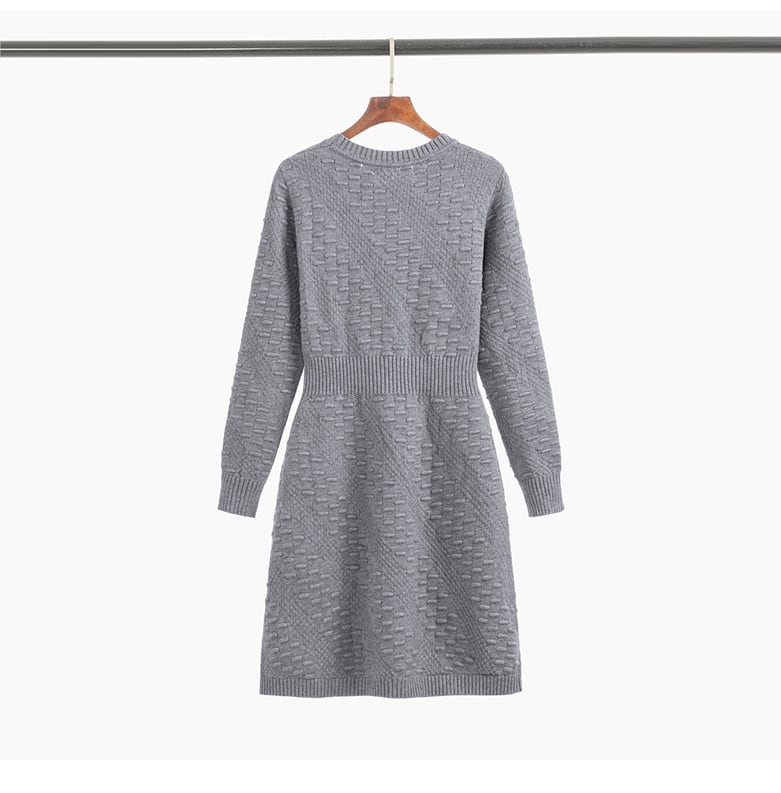 【dress】ニットワンピース M25485