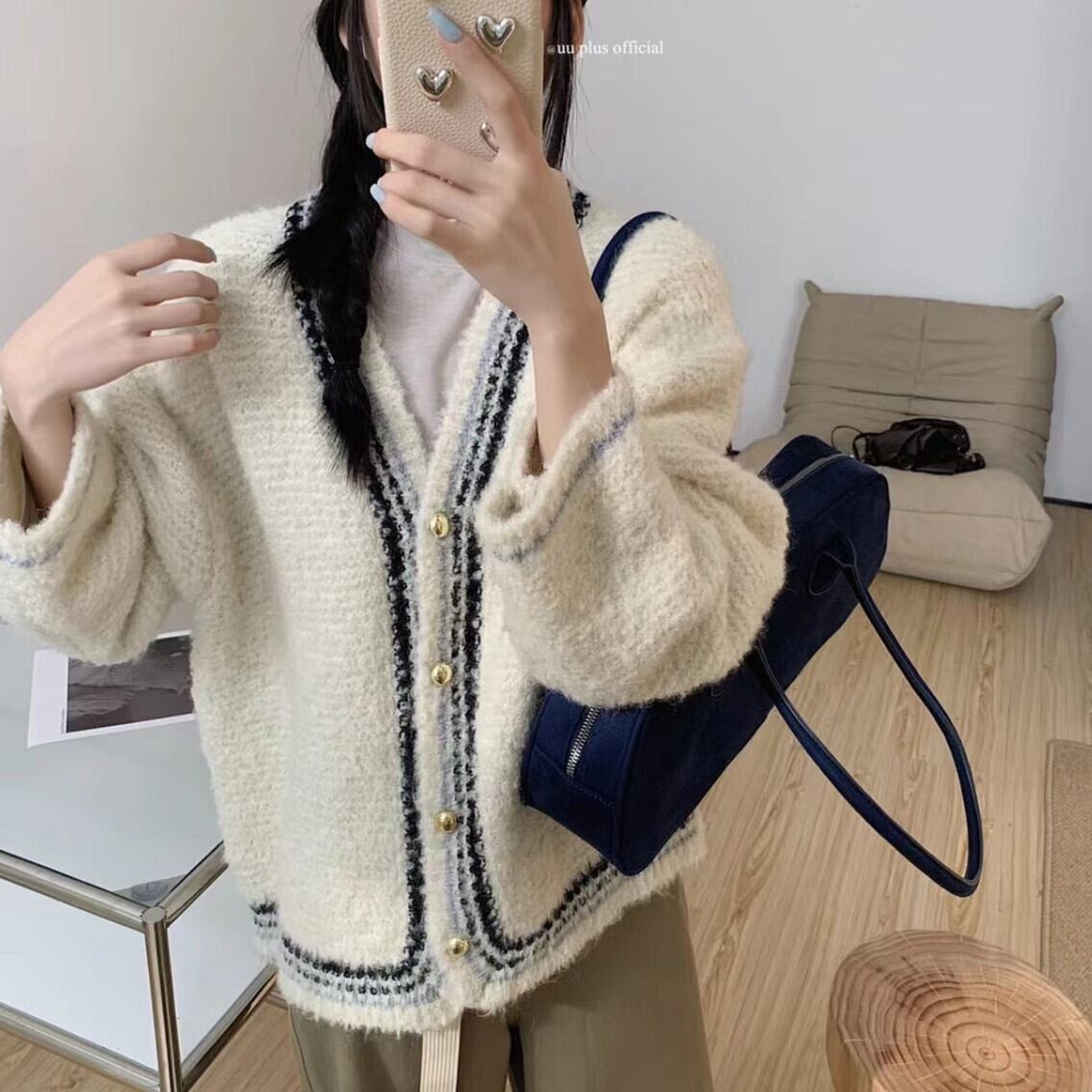 【outer】ニットカーデ M27794