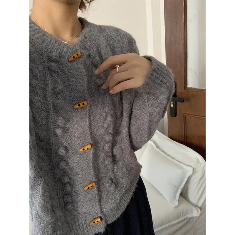 【outer】ニットカーデ M25936