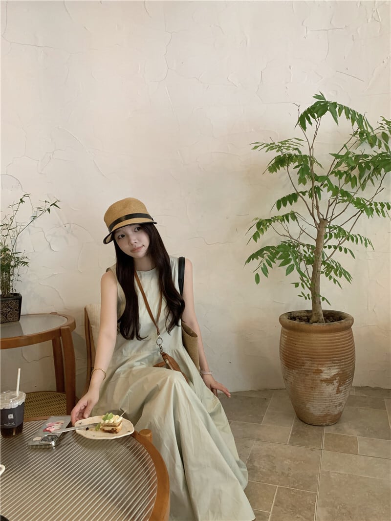 【dress】ノースリーブワンピース M24339