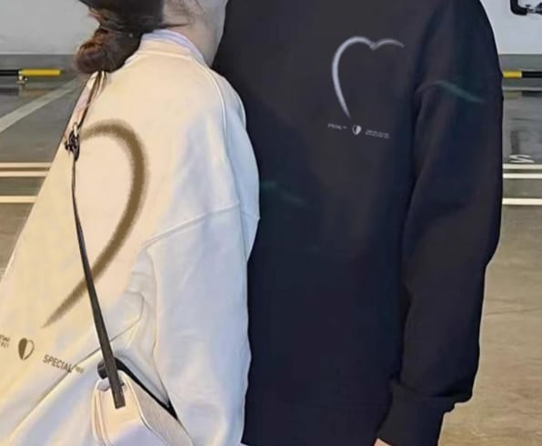 【カップルルック】2点厚手ペアルックパーカーF6290