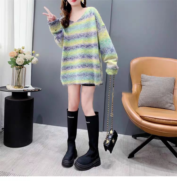 【tops】ニットセーター M26345