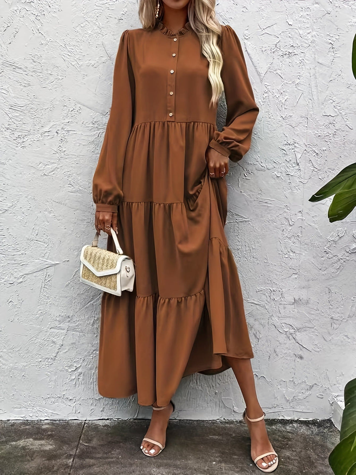 【dress】フリルワンピース M26347