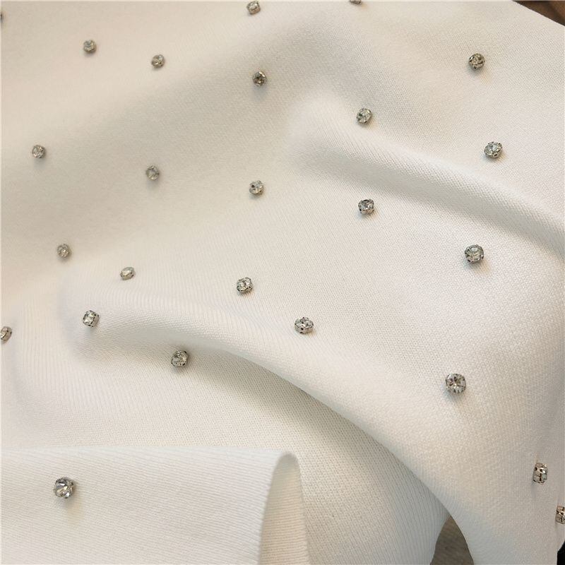 【dress】今季マストバイ夏新作2色ラウンドネックノースリーブニット無地ワンピースF5365