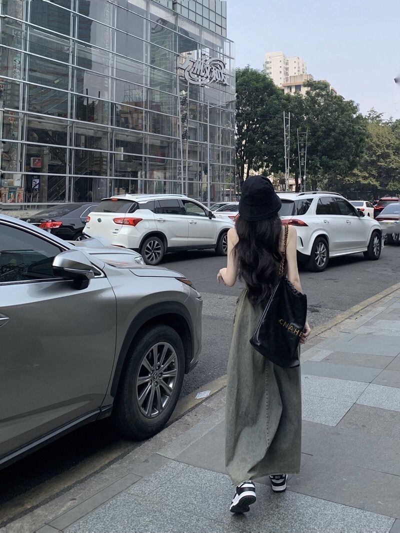 【dress】デニムキャミワンピース G20205