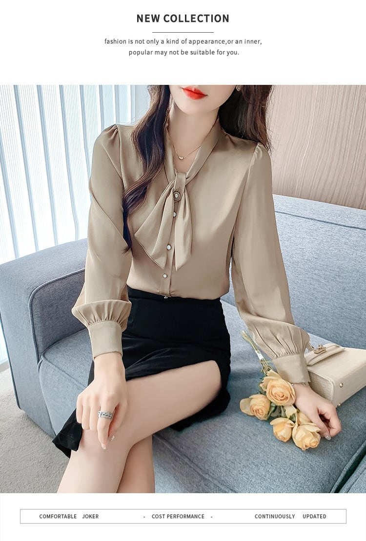 【tops】OL、通勤シャツブラウス M29534