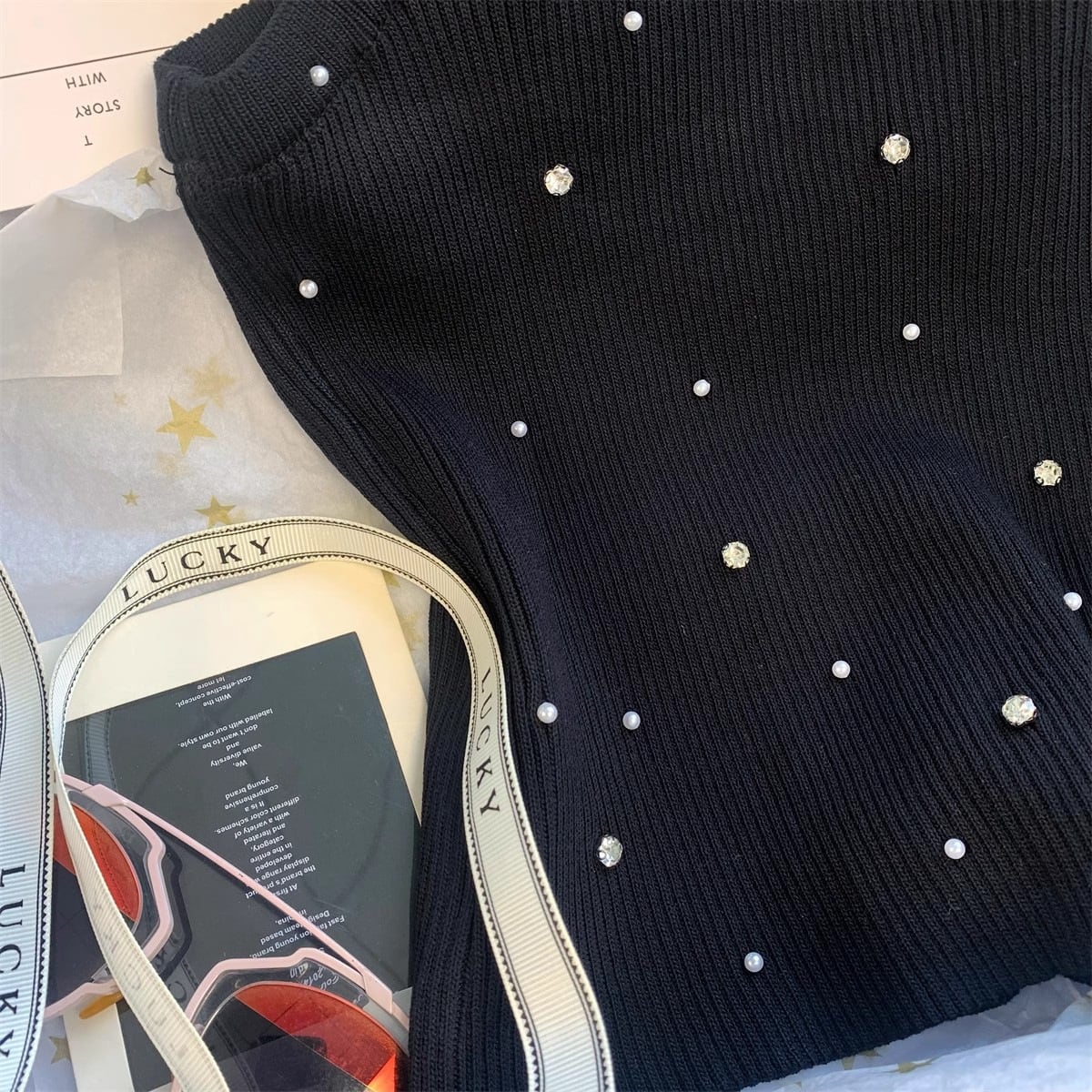 【tops】ニットキャミソール G20797