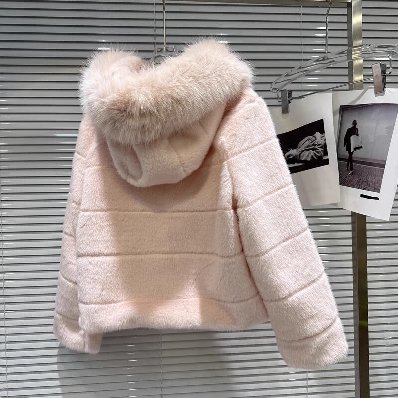 【outer】ファーコート Q7345
