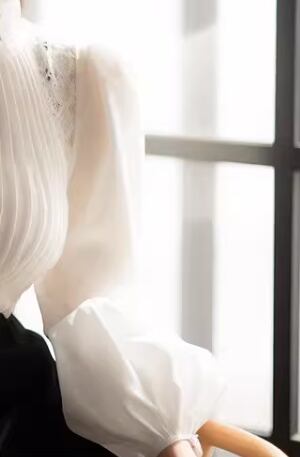 【tops】パフスリーブ ブラウスG20501