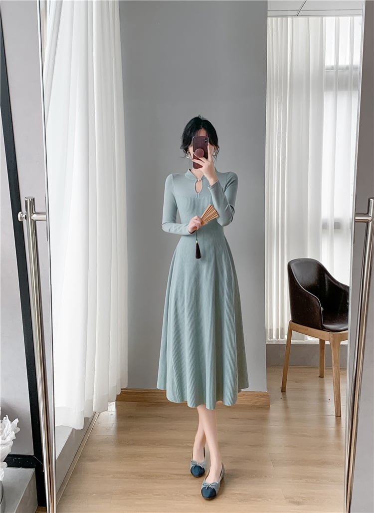 【dress】ニットワンピース M26176