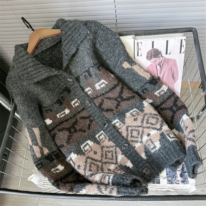 【outer】ニットカーデ M28354