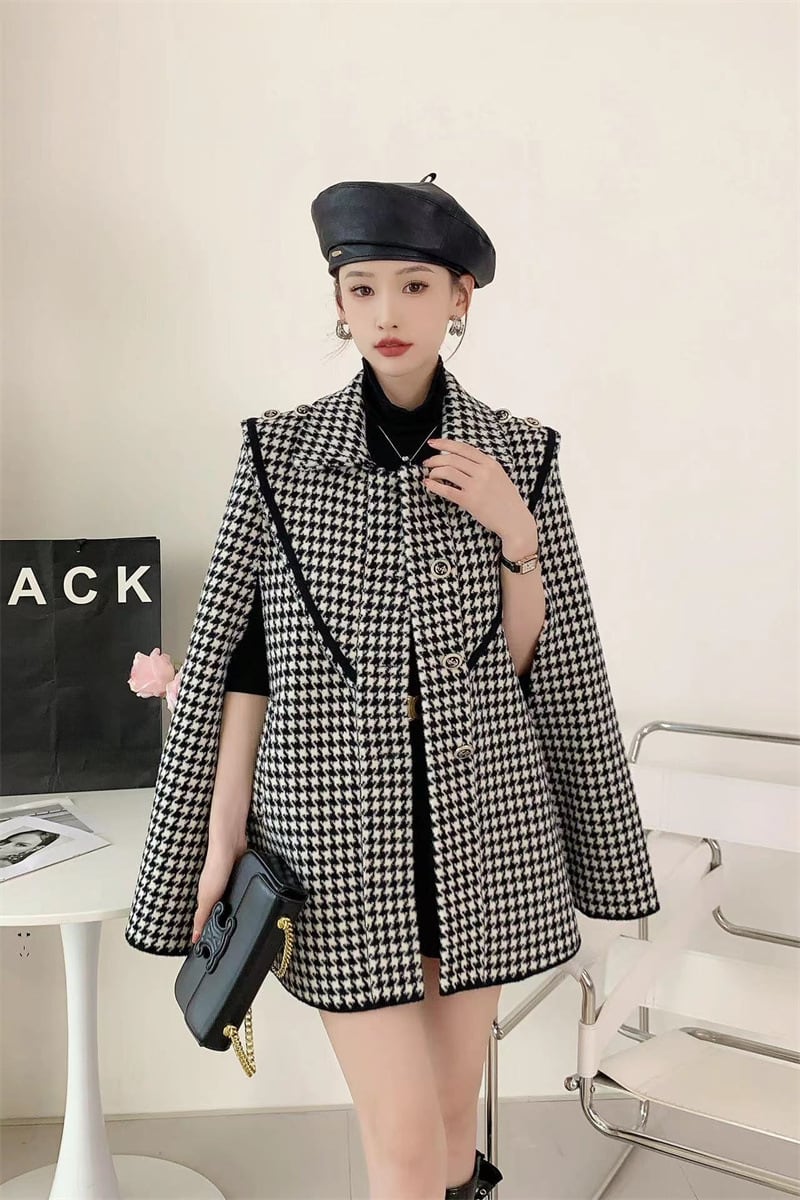 【outer】ケープコート N2762
