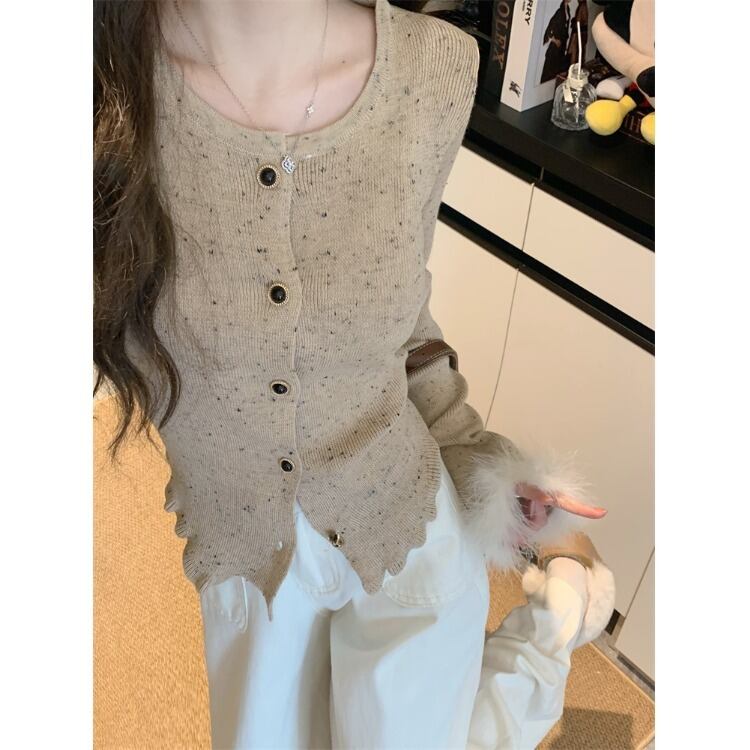 【outer】ファーニットカーデ M28881