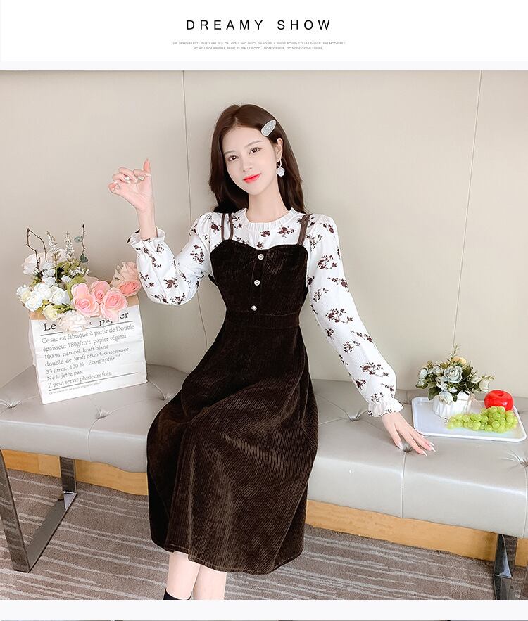 【dress】ドッキングデートワンピース M18860