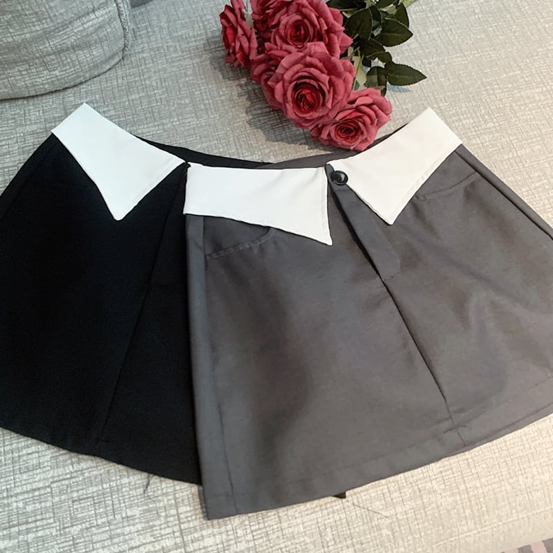 【bottoms】スーツAラインスカートG20944