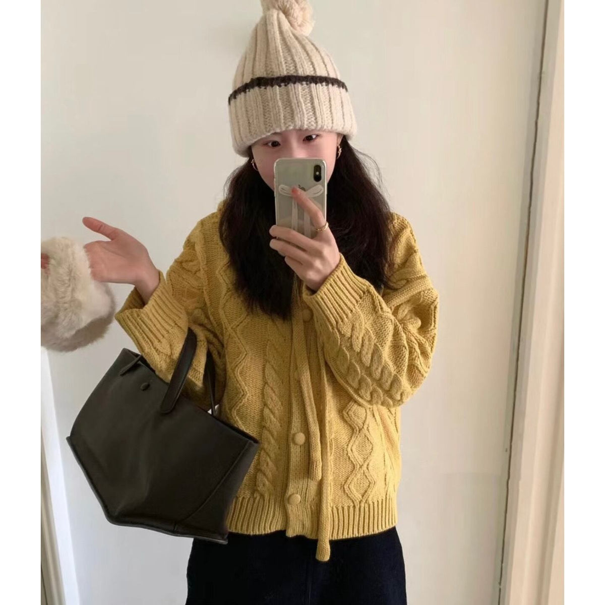 【outer】ニットカーデ M28889