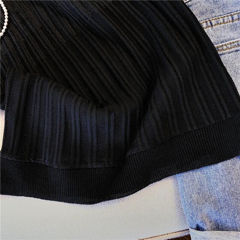 【tops】メッシュ切り替えノースリーブ無地タンクトップF5678