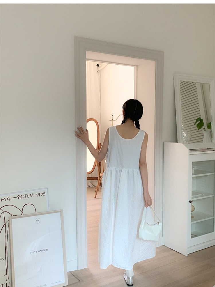 【dress】ノースリーブワンピース M24622