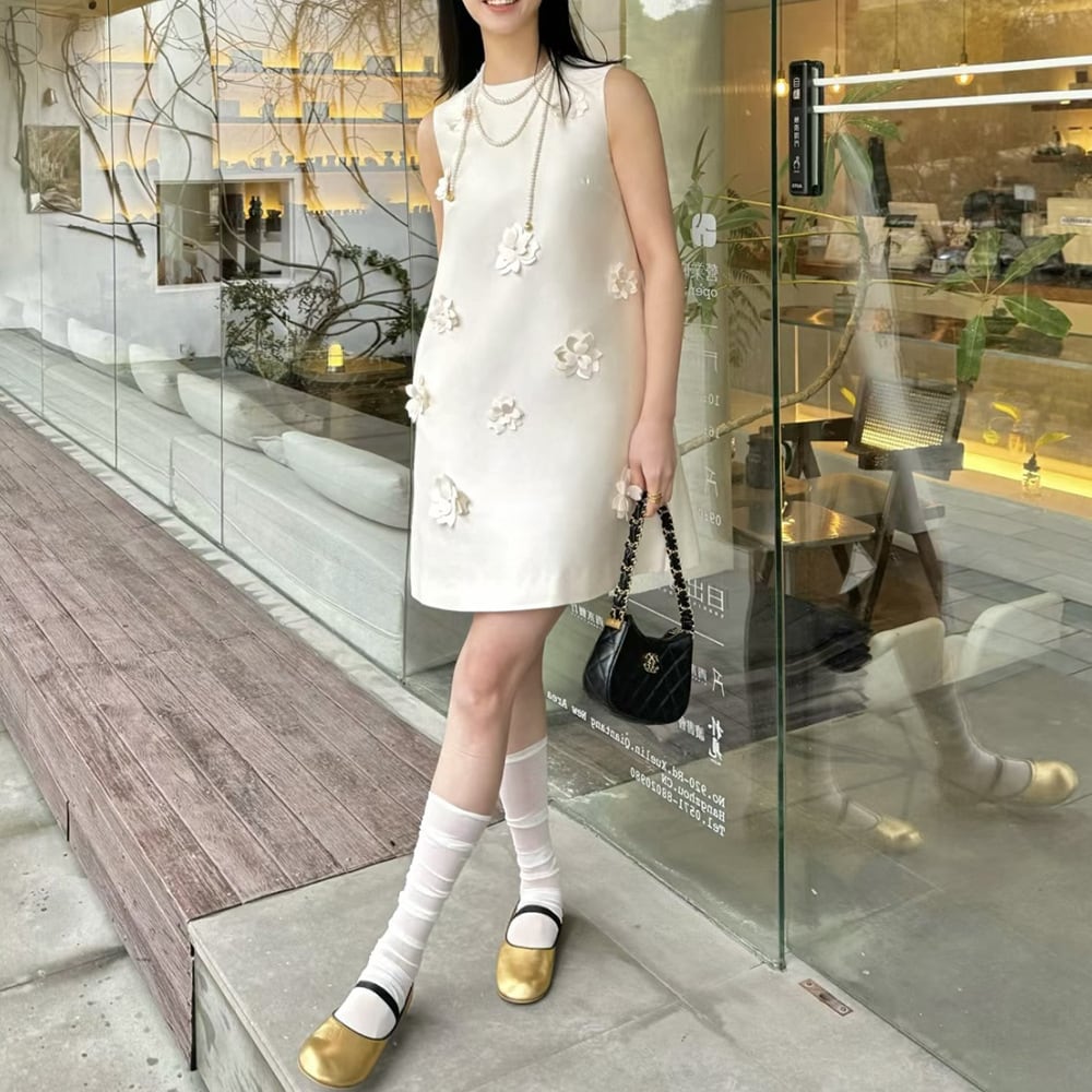 【dress】ノースリーブワンピース M24307