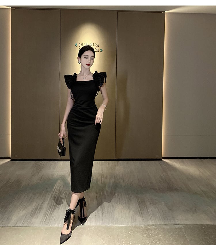 【dress】オフショルダーワンピース G20127