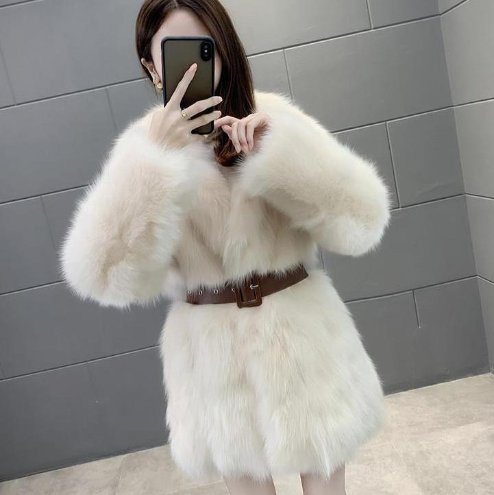 【outer】ラペルボアコートF6620