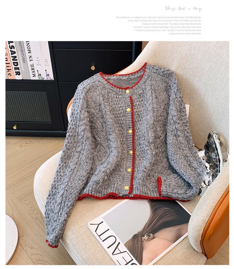 【outer】ニットカーデ M29182