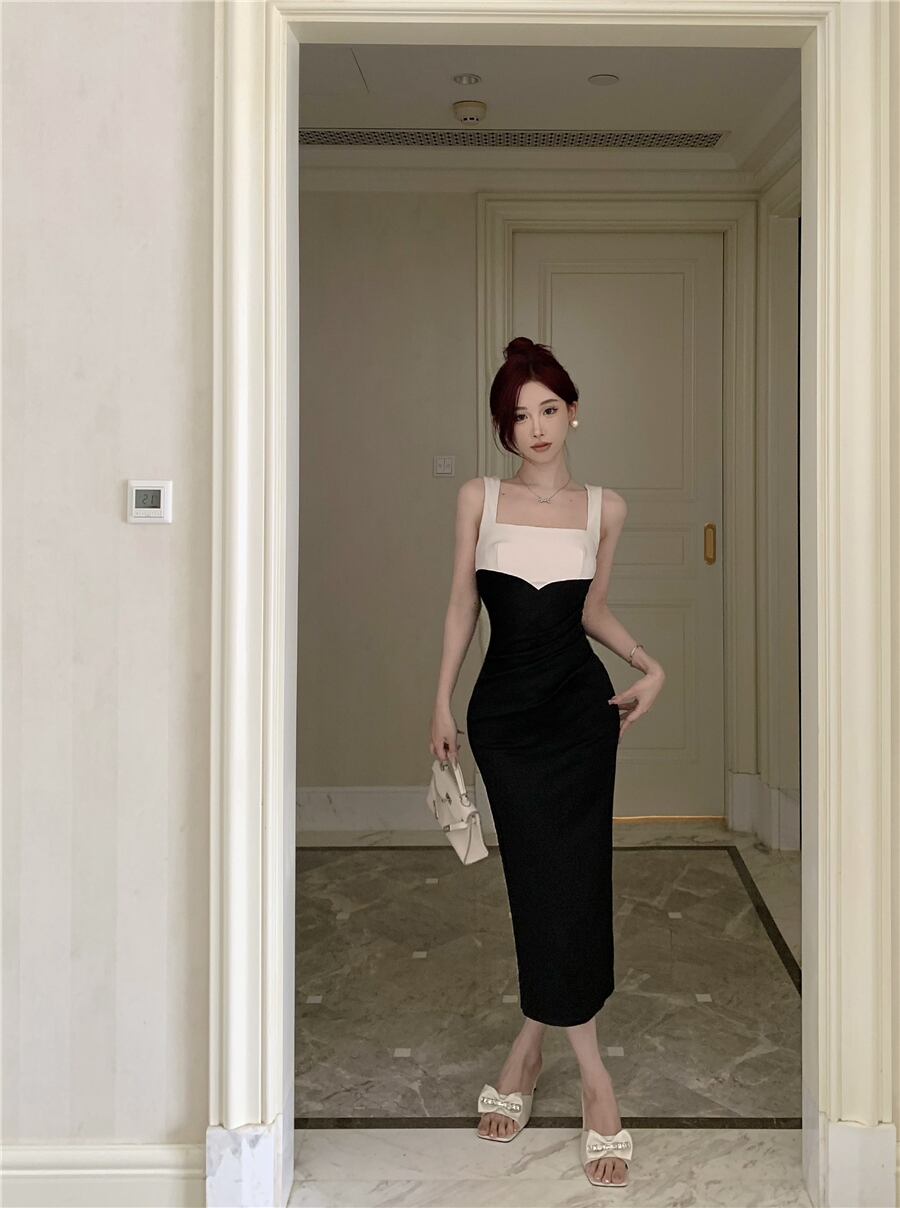 【dress】体型カバーキャミワンピース G20624