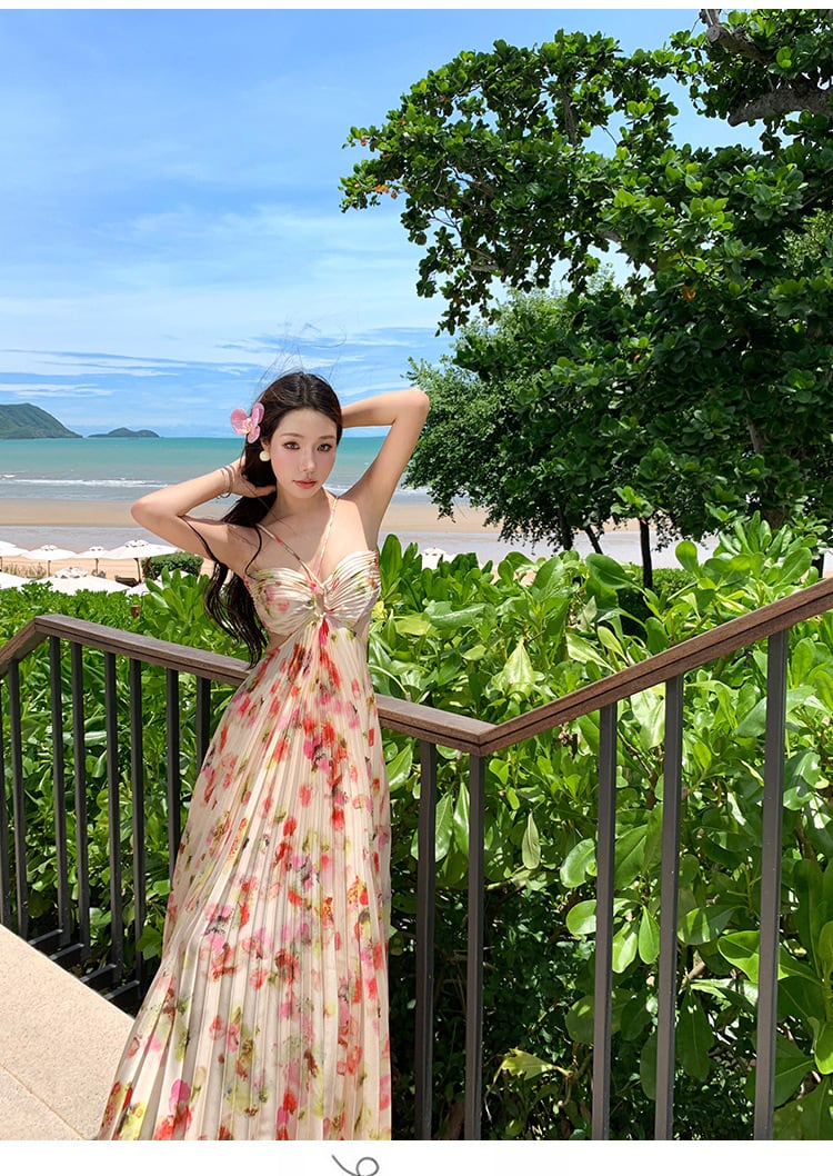 【dress】プリントワンピース M25076