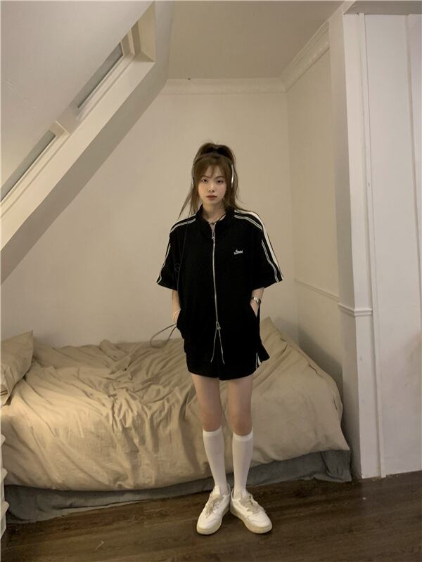 【set】トップス+ショートパンツ2点セットG20154