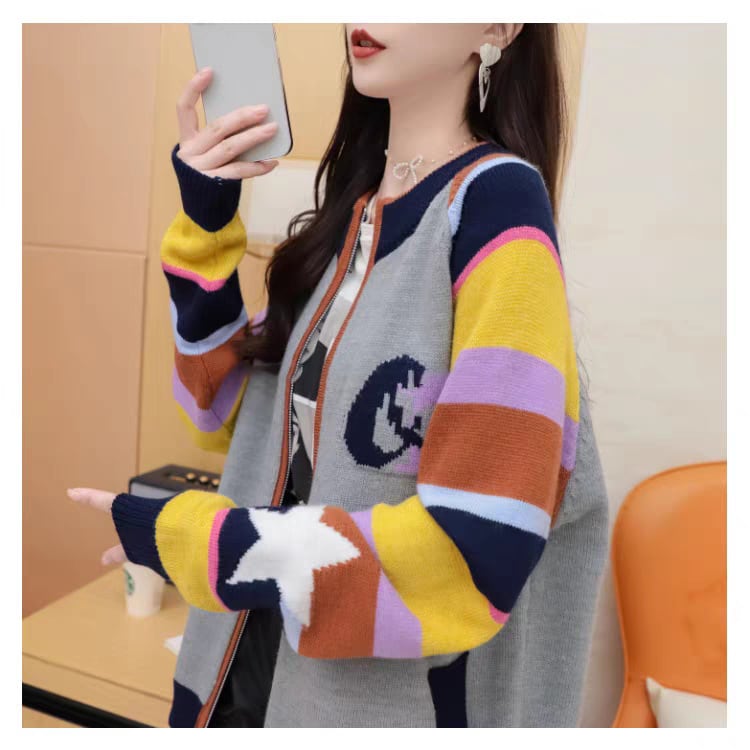 【outer】ドッキングニットアウター M29169
