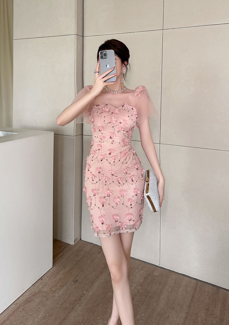 【dress】デートワンピース M24194