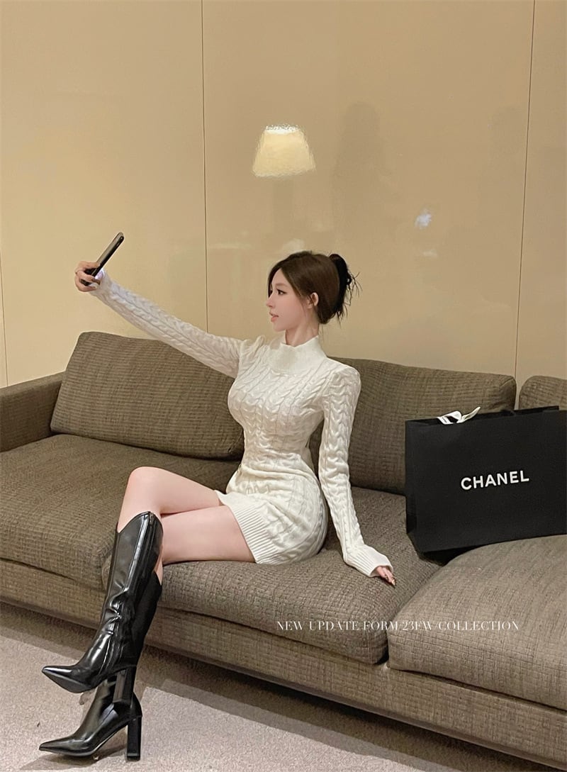 【dress】バックレスワンピース M25657