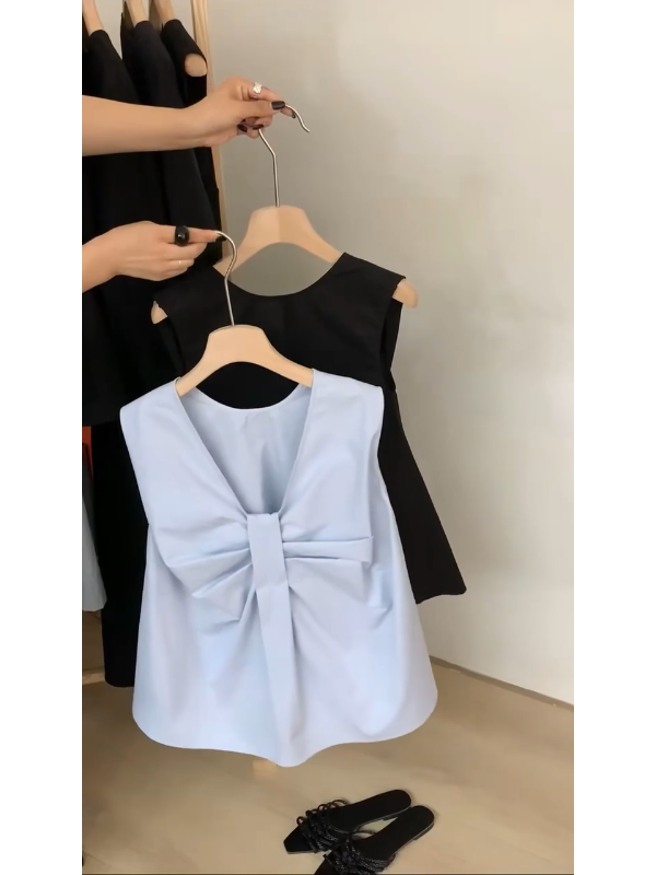 【tops】バックリボンキャミソールG22142