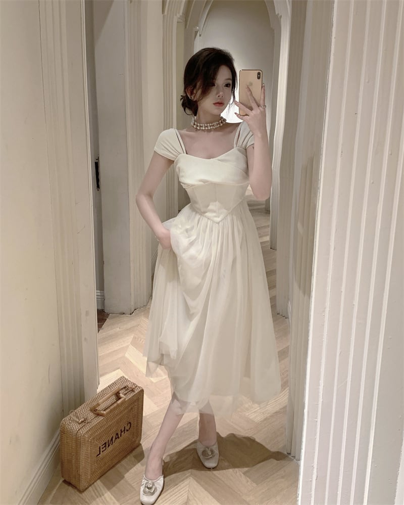 【dress】デートワンピース M24329