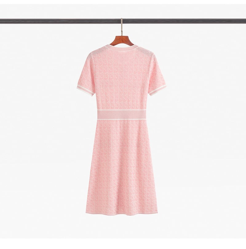 【dress】薄手ニットワンピース M29746