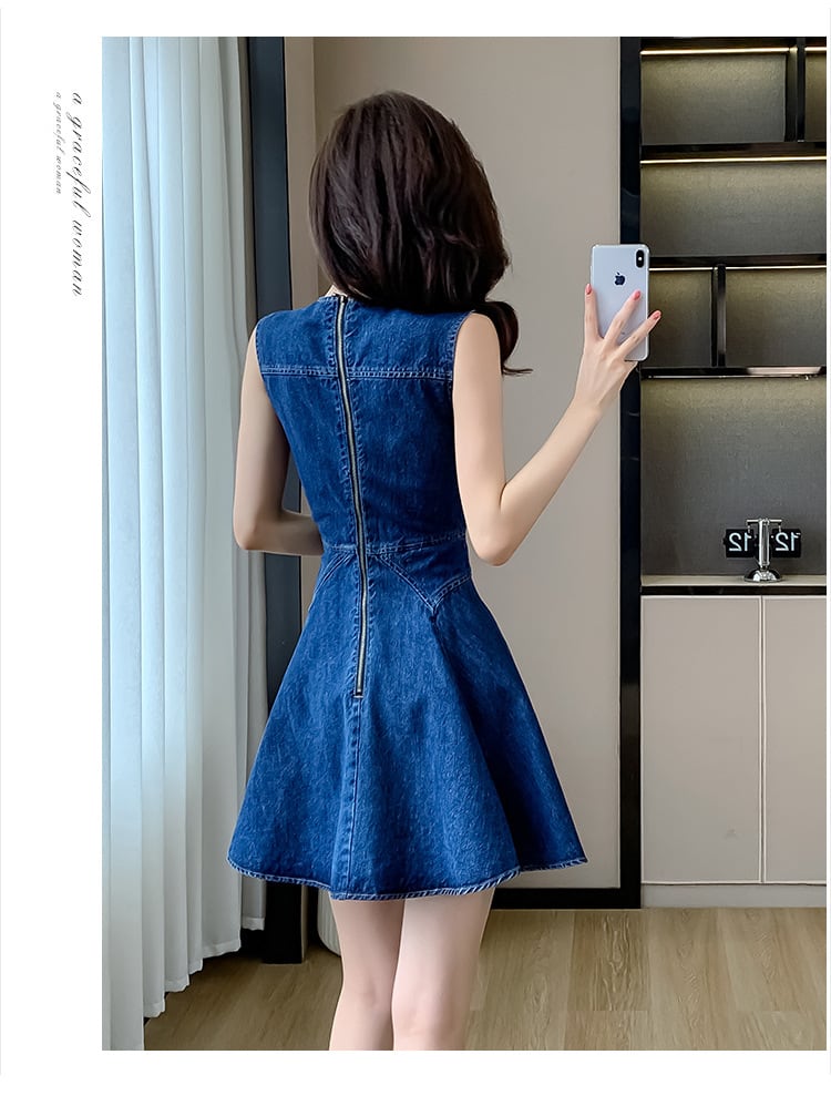 【dress】デニムワンピース M24150