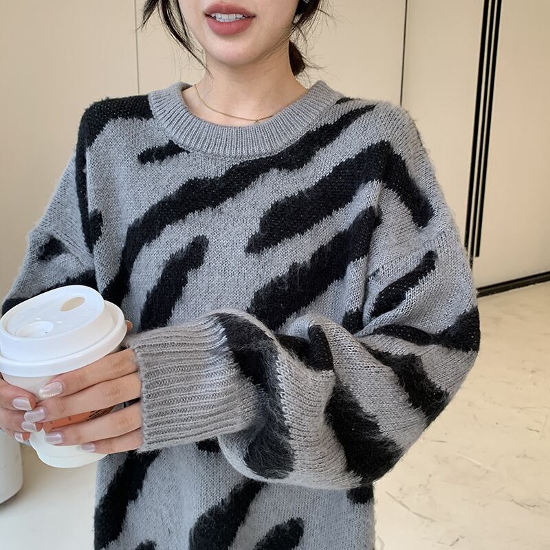 【dress】ロングニットワンピース M18580